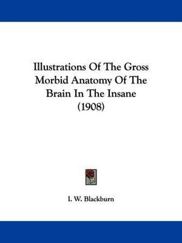 Cover image for Illustrations of the Gross Morbid Anatomy of the Brain in the Insane (1908)