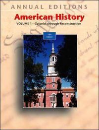 Cover image for American History: Pre-colonial Through Reconstruction