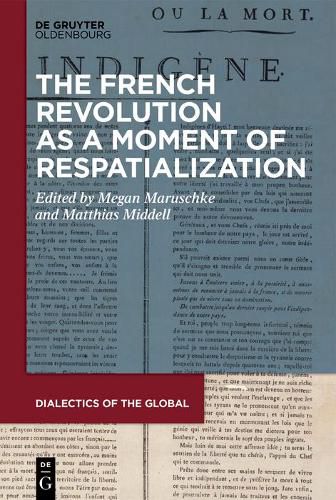 Cover image for The French Revolution as a Moment of Respatialization