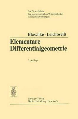 Elementare Differentialgeometrie: