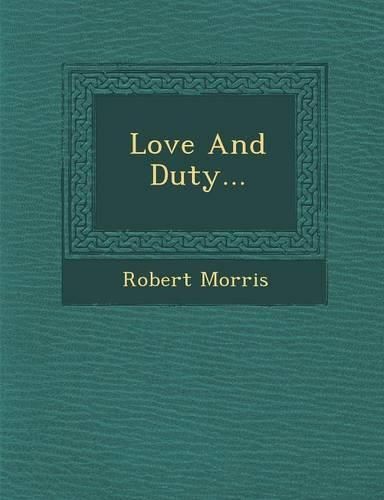 Cover image for Love and Duty...