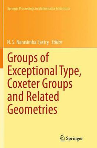 Cover image for Groups of Exceptional Type, Coxeter Groups and Related Geometries