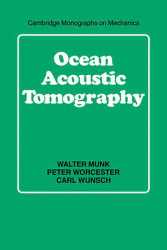 Cover image for Ocean Acoustic Tomography