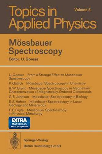 Cover image for Moessbauer Spectroscopy