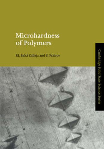 Cover image for Microhardness of Polymers