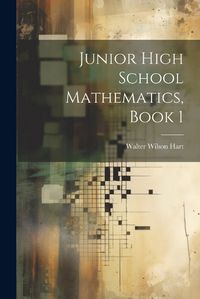 Cover image for Junior High School Mathematics, Book 1