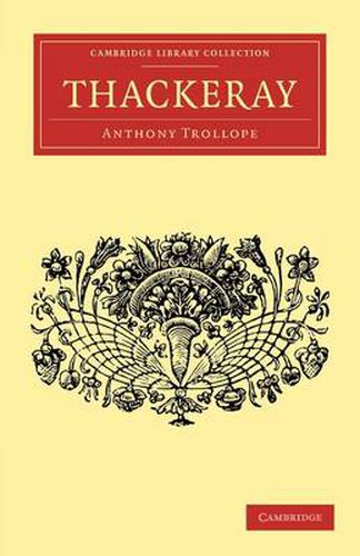 Cover image for Thackeray