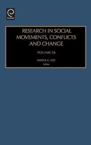 Cover image for Research in Social Movements, Conflicts and Change