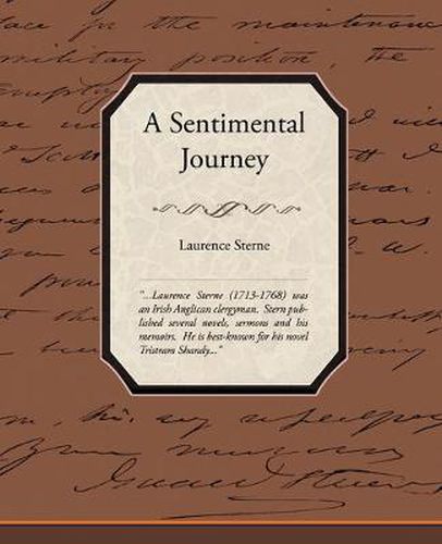 Cover image for A Sentimental Journey