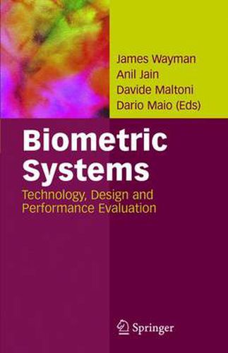 Cover image for Biometric Systems: Technology, Design and Performance Evaluation