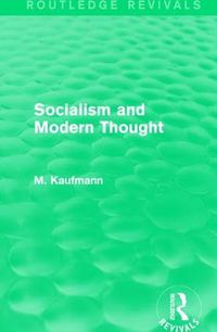 Cover image for Socialism and Modern Thought