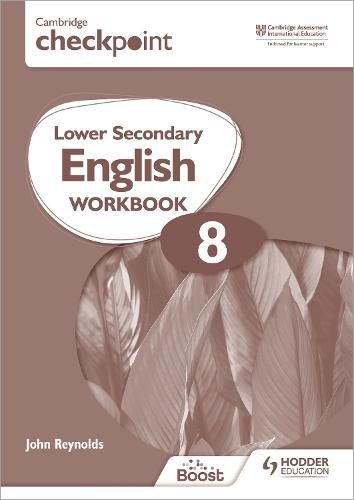 Cover image for Cambridge Checkpoint Lower Secondary English Workbook 8: Second Edition