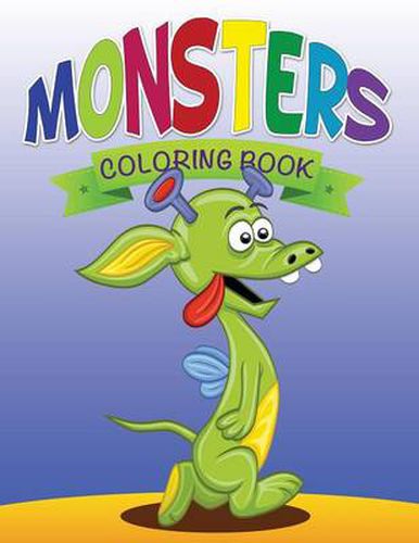 Cover image for Monsters Coloring Book