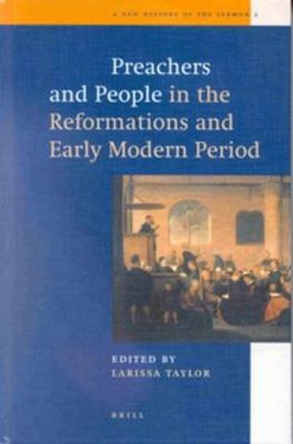 Cover image for Preachers and People in the Reformations and Early Modern Period