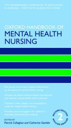 Cover image for Oxford Handbook of Mental Health Nursing