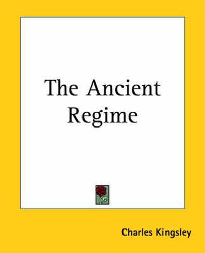 Cover image for The Ancient Regime