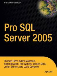 Cover image for Pro SQL Server 2005