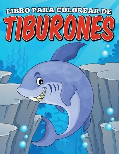 Cover image for Libro para colorear de tiburones