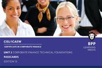 Cover image for CISI Capital Markets Programme Certificate in Corporate Finance Unit 2 Syllabus Version 18