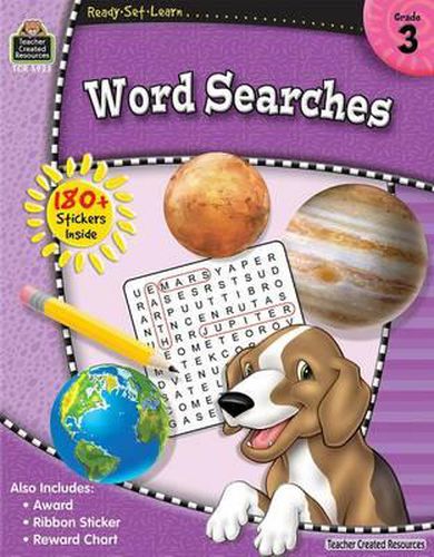 Cover image for Ready-Set-Learn: Word Searches Grd 3