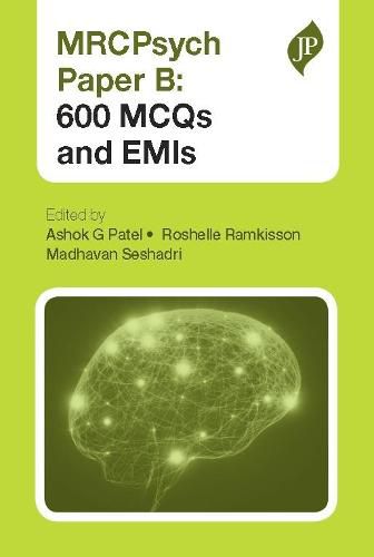 Cover image for MRCPsych Paper B: 600 MCQs and EMIs