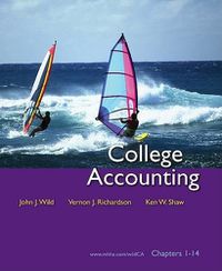 Cover image for College Accounting: Chapters 1-14