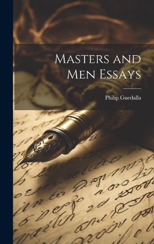 Cover image for Masters and Men Essays