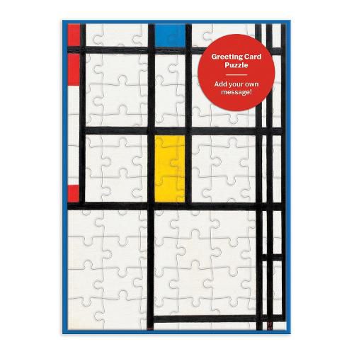 Cover image for MoMA Mondrian Greeting Card Puzzle