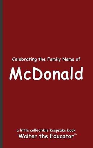 Celebrating the Family Name of McDonald