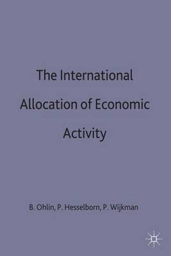 Cover image for The International Allocation of Economic Activity