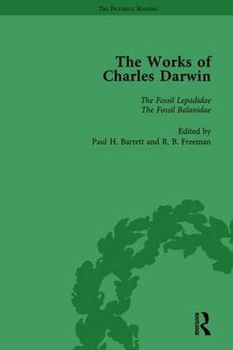 Cover image for The Works of Charles Darwin: Vol 14: A Monograph on the Fossil Lepadidae (1851)