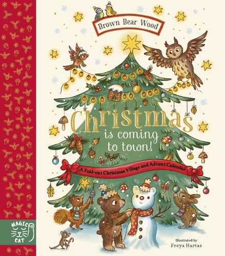 Cover image for Brown Bear Wood: Christmas is Coming to Town!