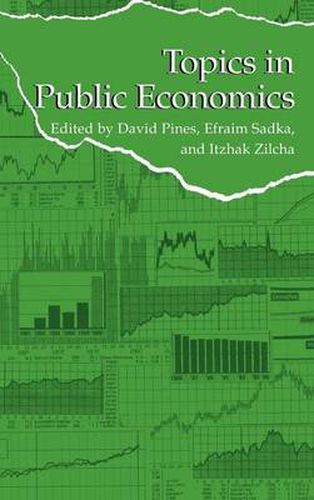 Cover image for Topics in Public Economics: Theoretical and Applied Analysis