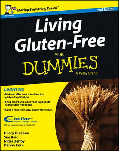 Cover image for Living Gluten-Free For Dummies - UK