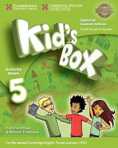 Cover image for Kid's Box Level 5 Activity Book with CD ROM and My Home Booklet Updated English for Spanish Speakers