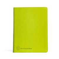 Cover image for CSB Life Counsel Bible, Grass Green LeatherTouch, Indexed