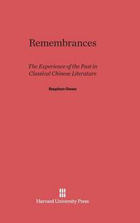 Cover image for Remembrances