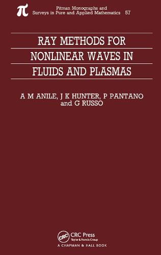 Cover image for Ray methods for nonlinear waves in fluids and plasmas