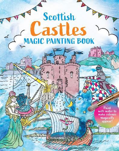 Cover image for Scottish Castles: Magic Painting Book