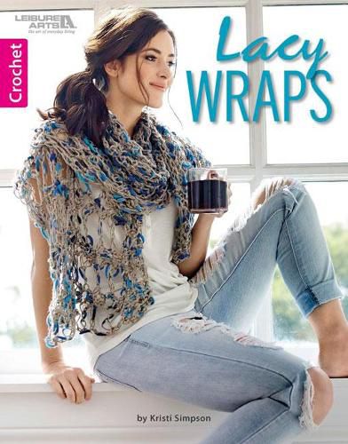 Cover image for Lacy Wraps Crochet