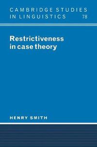 Cover image for Restrictiveness in Case Theory