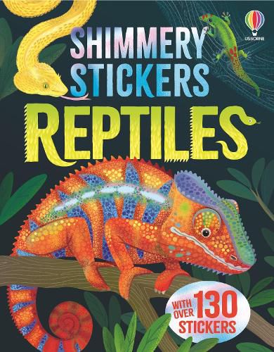Cover image for Shimmery Stickers Reptiles