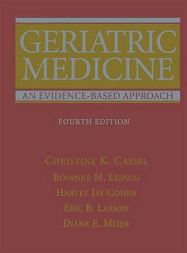 Geriatric Medicine: An Evidence-Based Approach