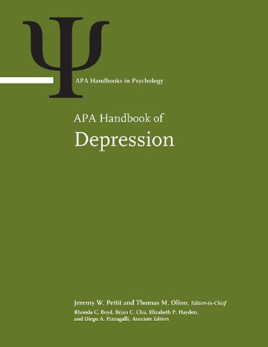 Cover image for APA Handbook of Depression