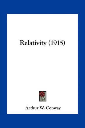 Cover image for Relativity (1915)