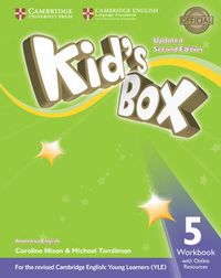 Cover image for Kid's Box Level 5 Workbook with Online Resources American English