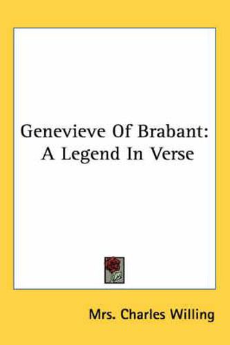 Genevieve of Brabant: A Legend in Verse