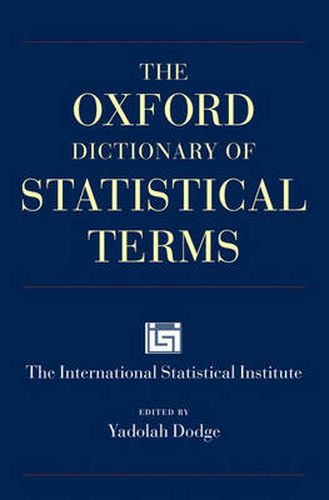 Cover image for The Oxford Dictionary of Statistical Terms