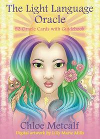 Cover image for Light Language Oracle: 52 Oracle Cards with Guidebook