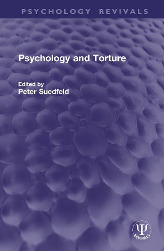 Cover image for Psychology and Torture